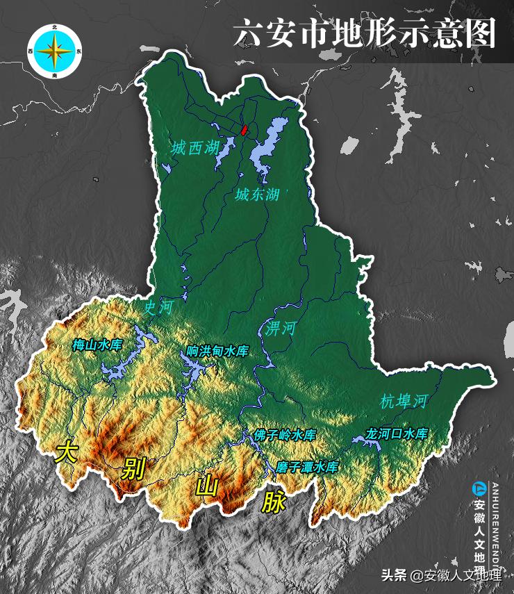 安徽六安市金寨县梅山水库风景区,六安有几个水库风景区