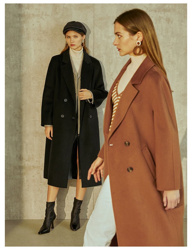 品牌正品双面羊绒大衣女款,双面羊绒大衣的品牌前十名有哪些