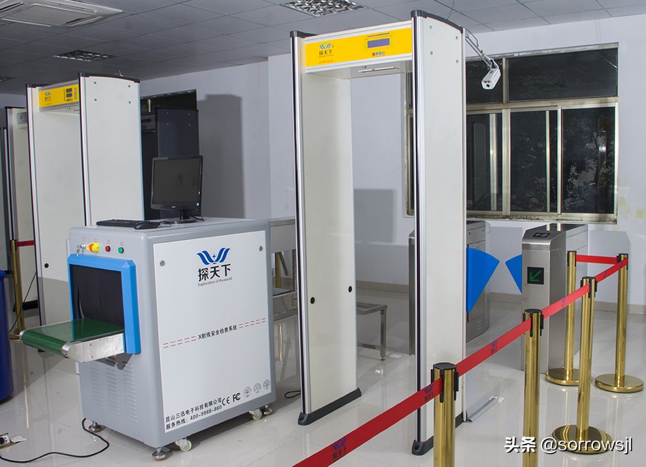 贵重金属加工厂智能安检门,安防设备安检机安检门