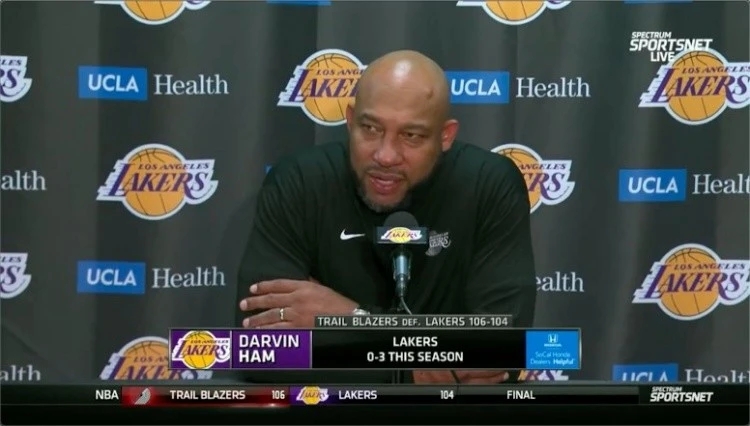 湖人主教练谈新赛季,湖人主教练赶出更衣室