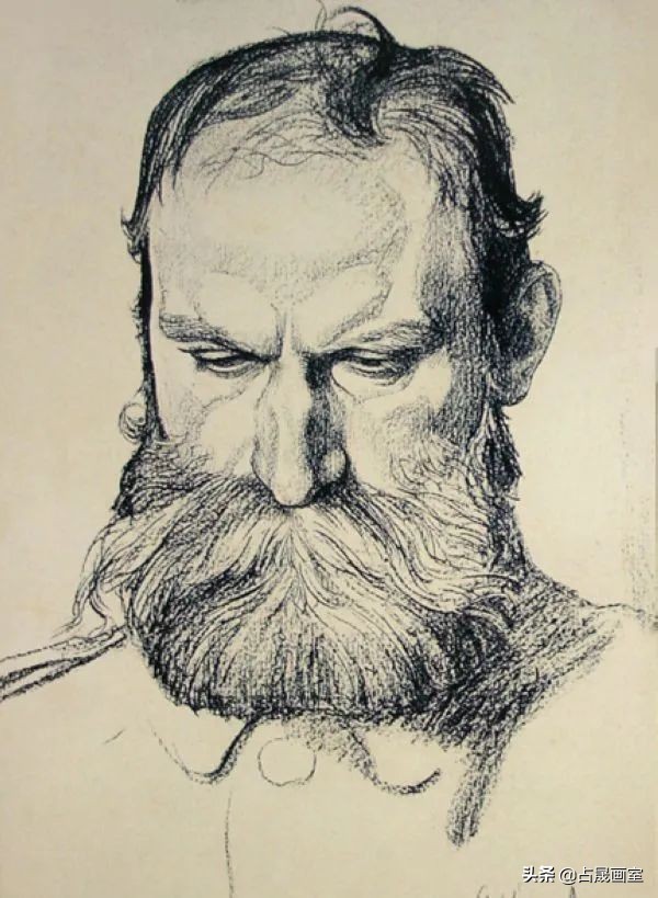 德国素描大师，康波夫严谨的素描