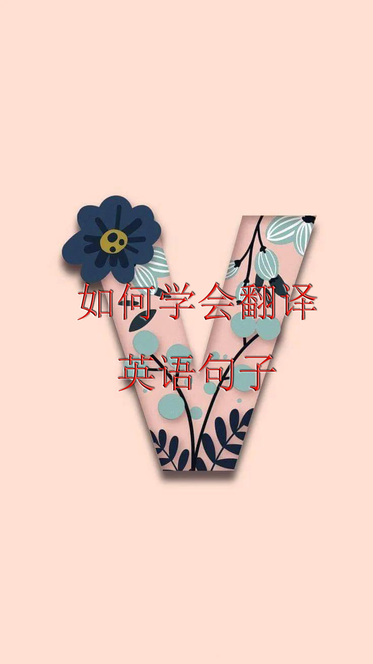 怎样才能学会英语的翻译逻辑,如何学会翻译