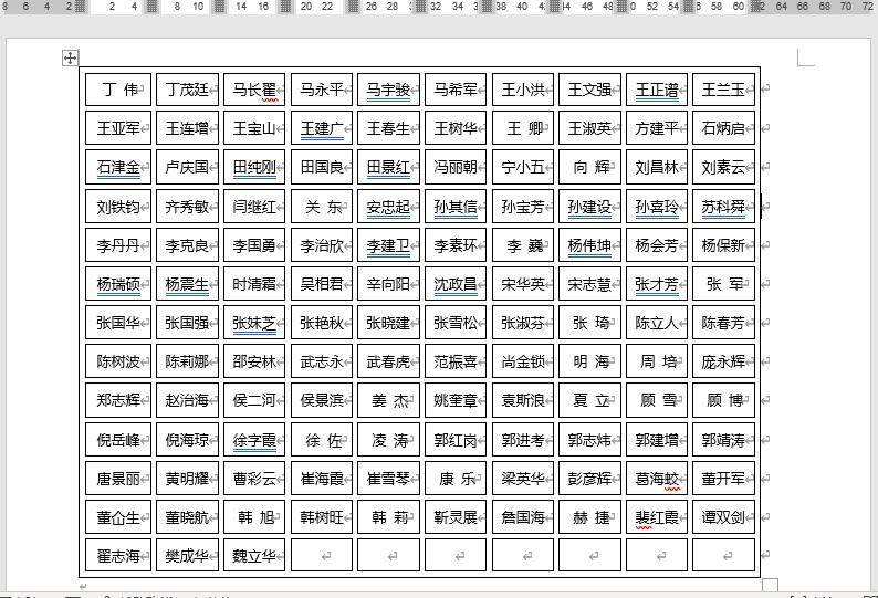 word文档怎样制作座位表,怎么用word绘制座位表