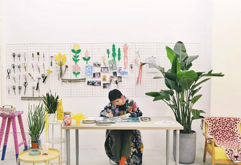 90后剪纸艺术家陈粉丸作品,陈粉丸作品制作