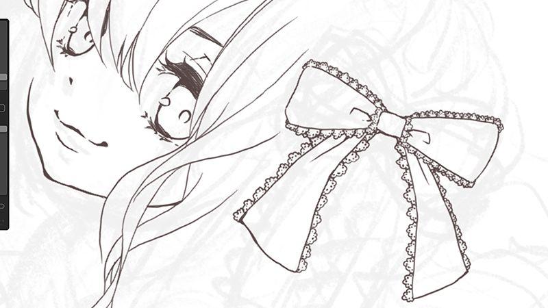 花边褶皱怎么画,procreate褶皱花边