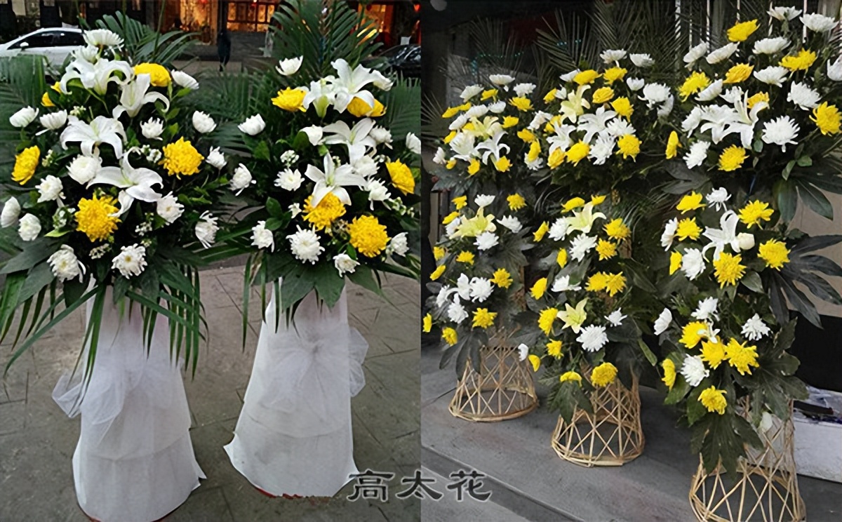 祭奠花篮送一个还是一对花篮,祭奠花篮属于哪一类花篮