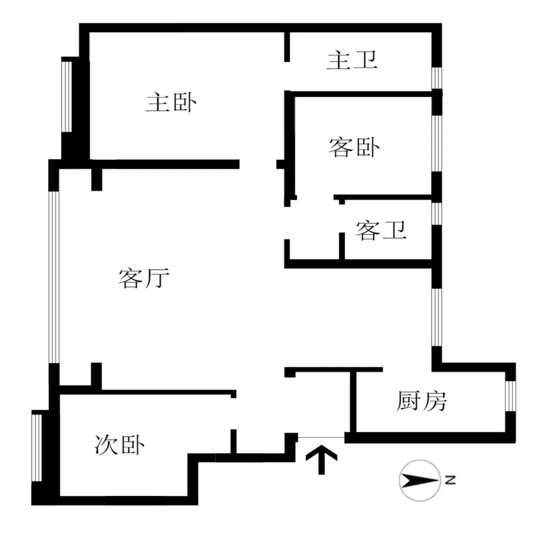 新鼎华府装修图片,新鼎华府115平装修效果图