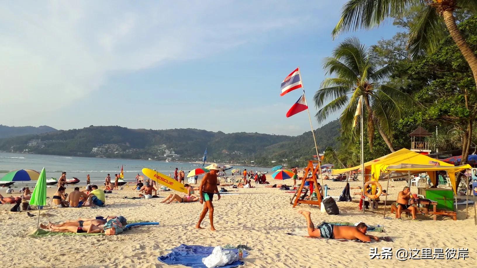 泰国普吉岛机场到芭东海滩距离,普吉岛卡伦海滩到芭东海滩多远