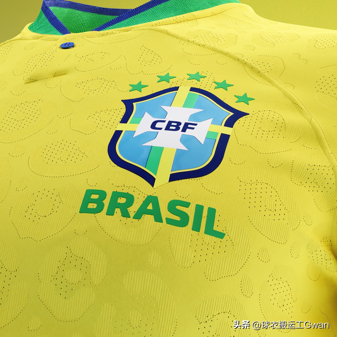 巴西国家队所有球衣,巴西2022世界杯