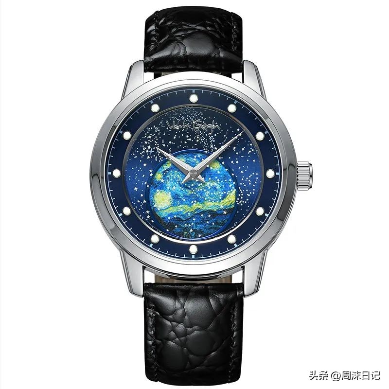 梵高艺术手表,梵高油画手表展示