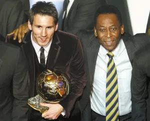 梅西历史地位仅次于贝利马拉多纳,梅西仅靠国王杯冠军拿到金球