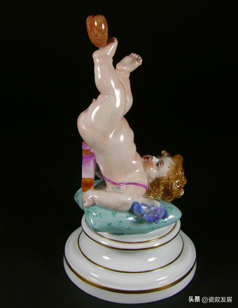 欧洲瓷器之祖-梅森Meissen制瓷厂-爱神丘比特“爱”主题瓷塑（2）