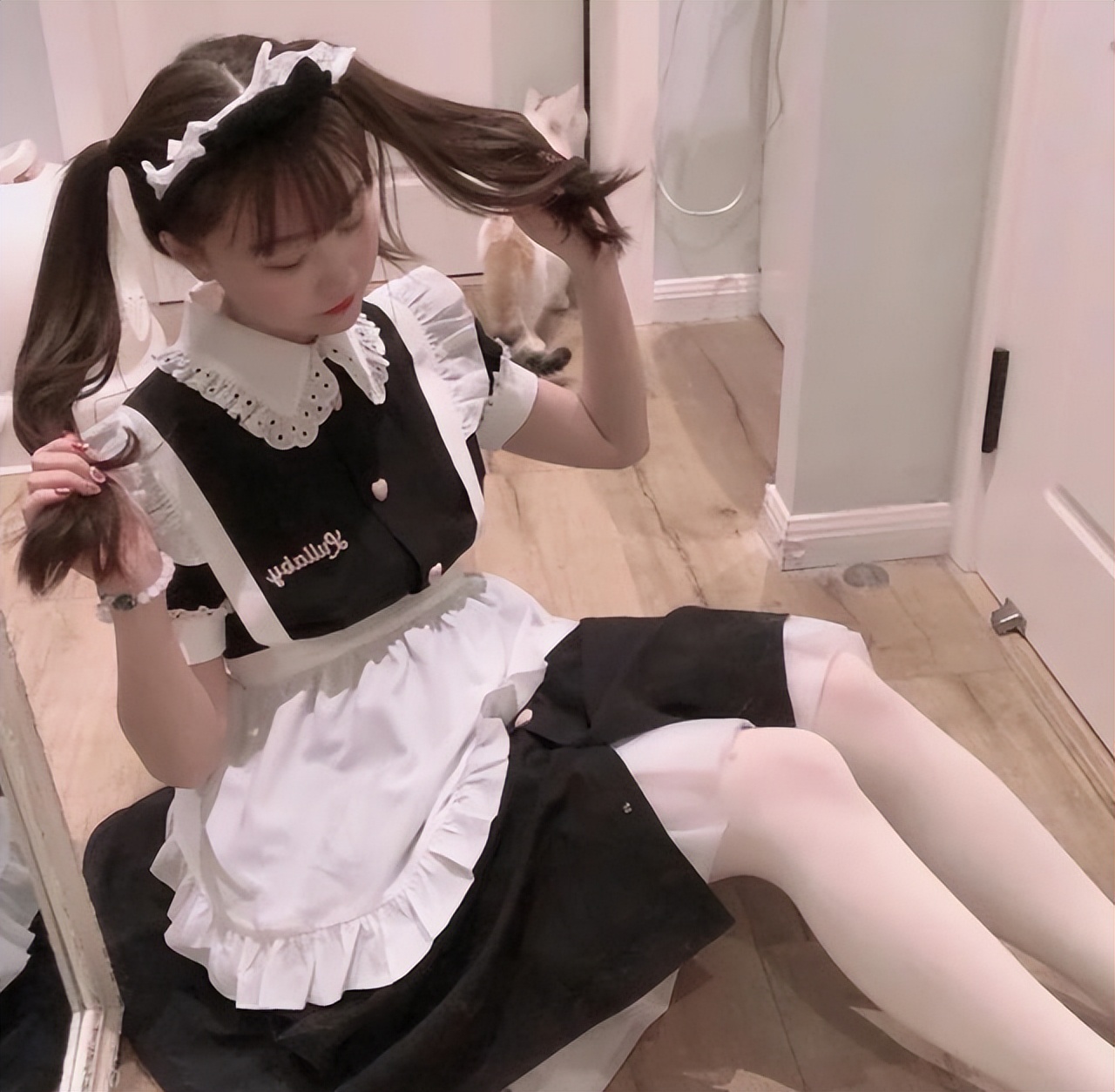 洛丽塔女仆装,洛丽塔变身闺蜜装