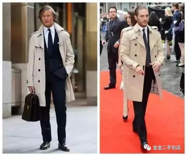 风衣burberry美国,burberry博柏利米色经典长款风衣