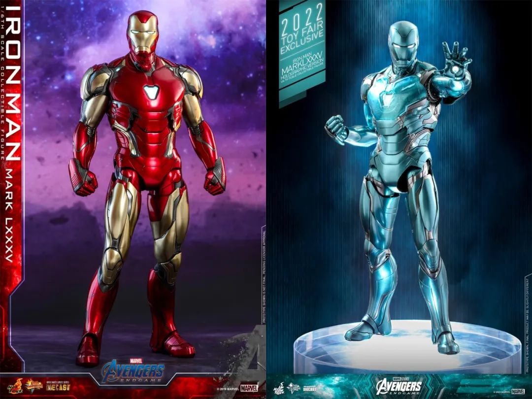 自制mk85全息影像,ht钢铁侠mk85手办全息影像版