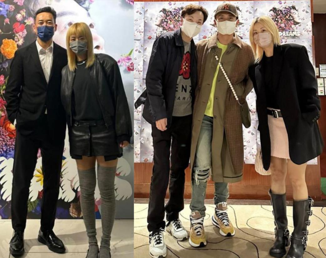 陈奕迅徐濠萦演唱会拥抱,陈奕迅发型秒变徐濠萦