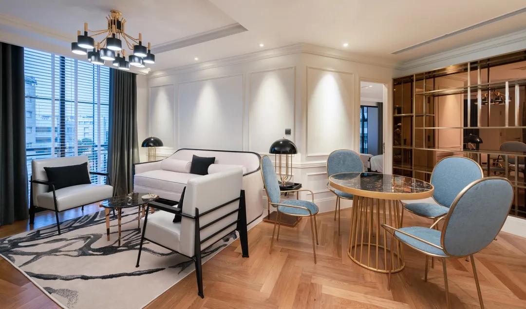 经典摩登复古风的五星级酒店,经典的酒店