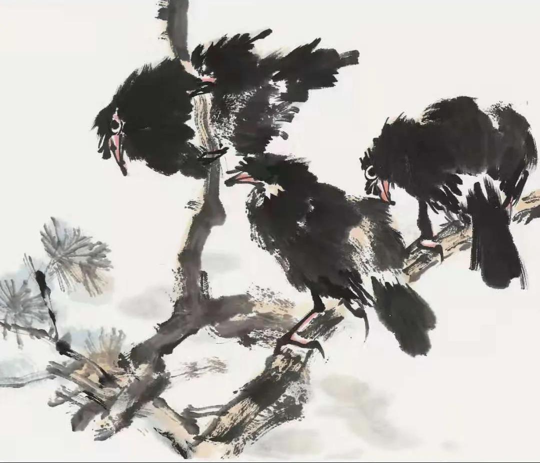 姬广军水墨画欣赏,中国著名艺术家姬广军