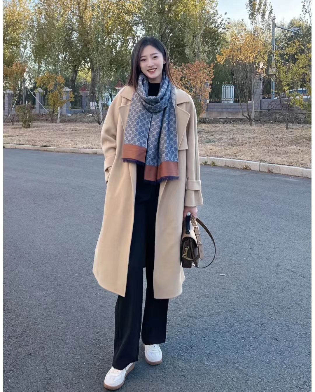 大衣30种穿搭方法,秋冬实用保暖大衣穿搭图片