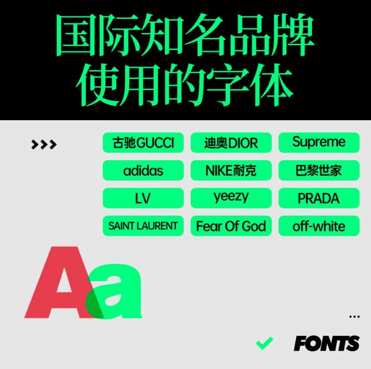 鍥介檯鍝佺墝閮藉湪鐢ㄧ殑瀛椾綋,鍥介檯鍝佺墝鐢ㄧ殑瀛椾綋