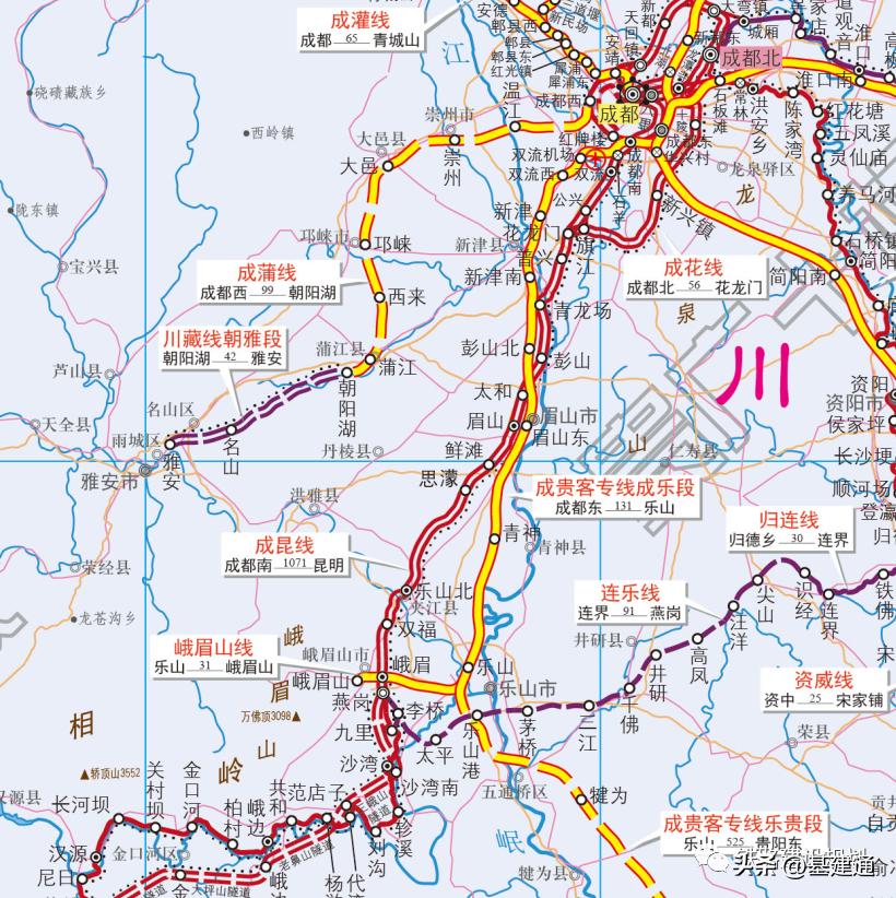全国重点铁路集中开工,2022年拟开工57条高速铁路
