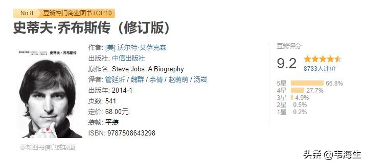 热门书单推荐个人传记类,四本必读传记推荐