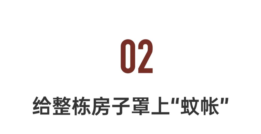 深圳一家六口给别墅装上大蚊帐,深圳一家六口别墅