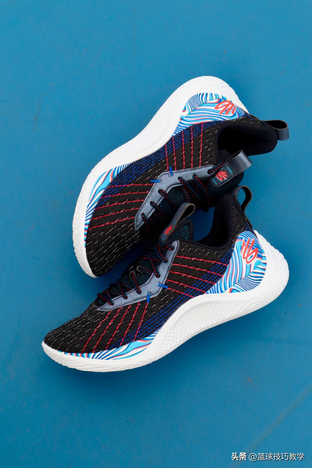 库里6代篮球鞋鞋带系法,库里splash1篮球鞋鞋带