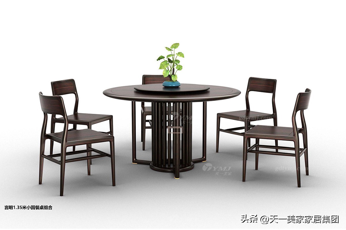 中式家具新中式餐桌,中式餐桌加现代风格家具