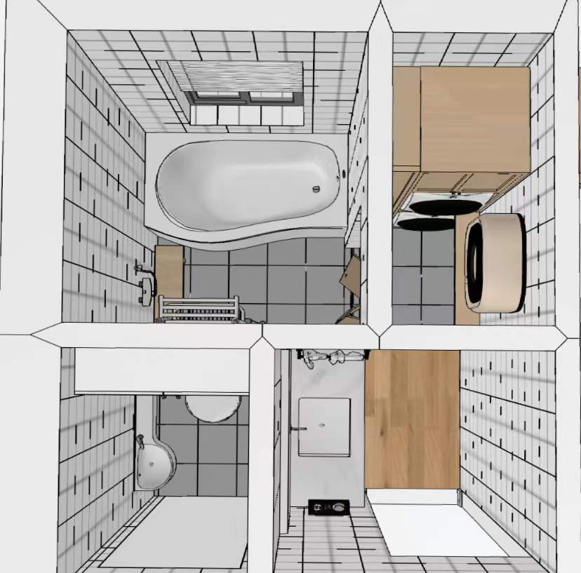 上海一宝妈将60平小家爆改出3室，坚持卫浴四分离，细节令人佩服