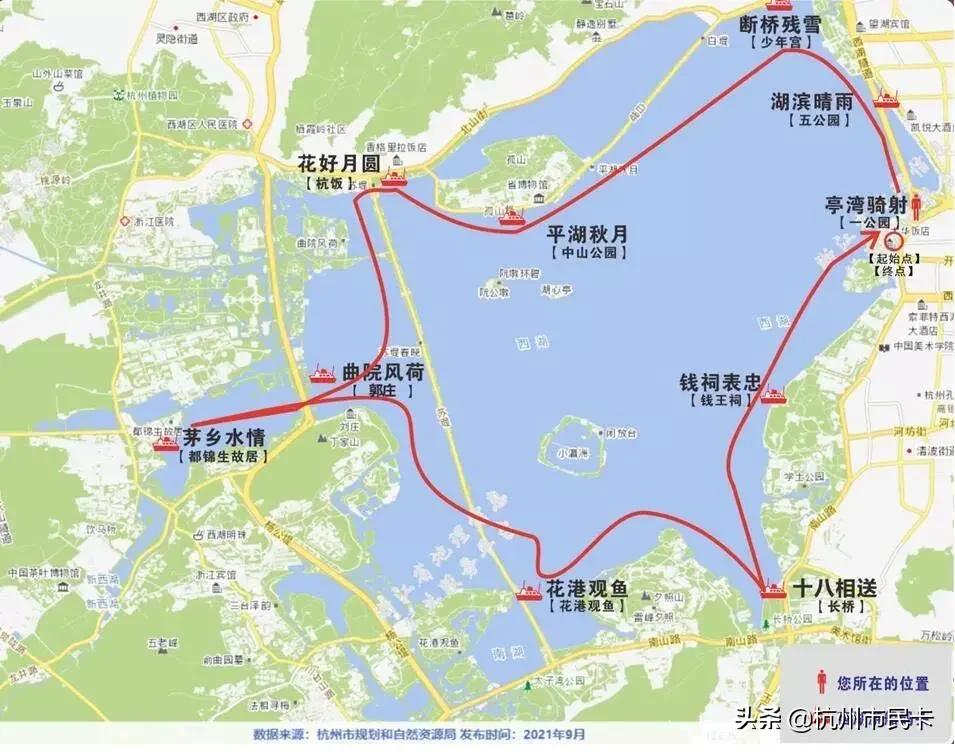 西湖景区免费景点攻略一日游,西湖景点门票优惠攻略最新