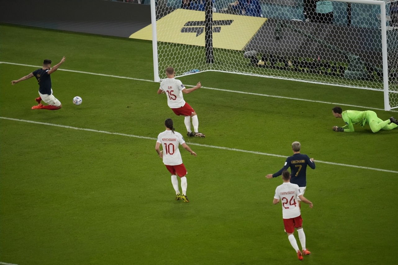 法国3-1波兰队莱万与姆巴佩,法国3比1波兰姆巴佩进球