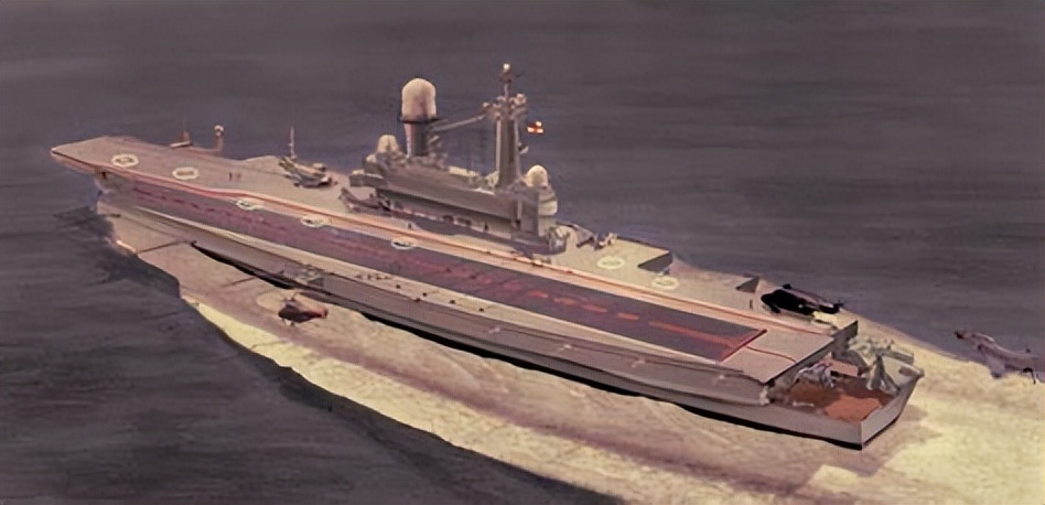 架空：6万吨双蒸弹，令*独台**分子胆寒，差强人意的江苏号航空母舰