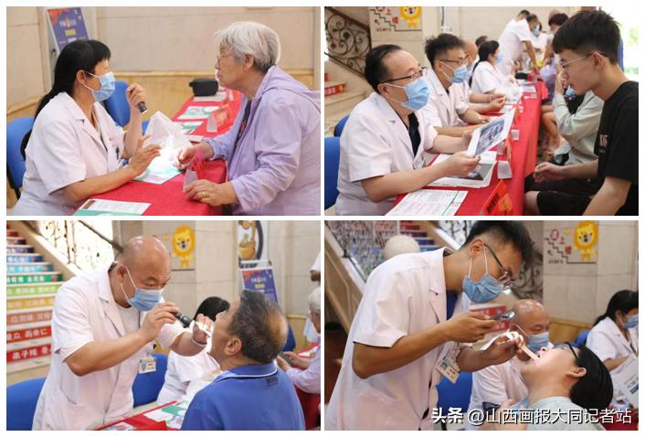 五医院医务人员,医务人员进社区义诊为居民服务