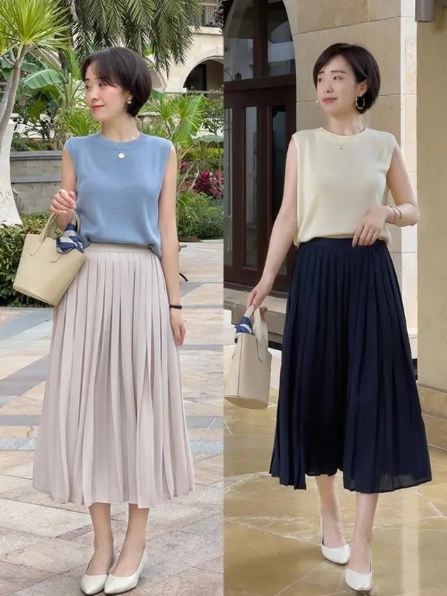 t恤裙夏季最简单又舒适的穿搭,t恤和裙子要怎么穿才好看