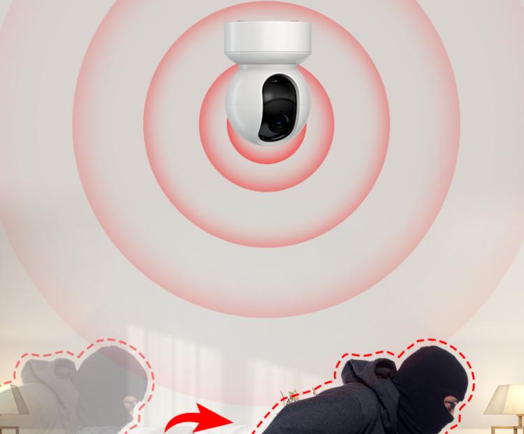 隔屏庆新年千里共团圆翼联Wi-Fi监控摄像头让2022春节不落寞