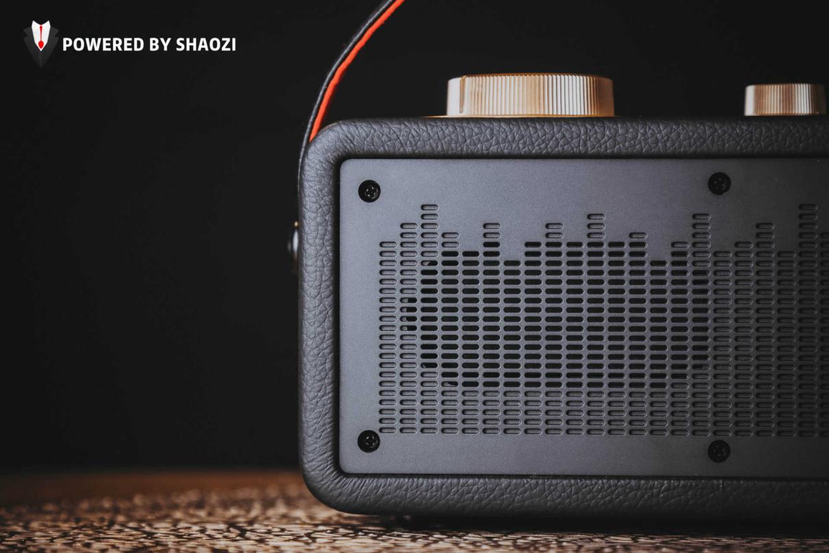 国货之光蓝牙音箱,山进M1复古蓝牙音箱