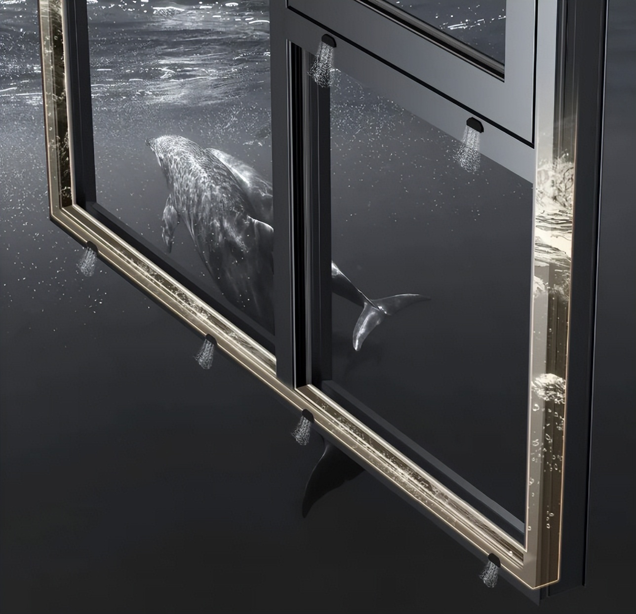 隔热型铝合金中空玻璃窗隔音效果,中空玻璃隔音玻璃配什么铝材