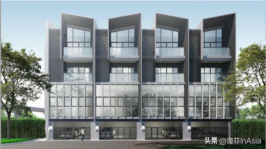 曼谷唯一外国人可直接个人名义购买的永久产权别墅，市中心地铁口