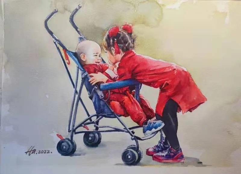 幸福原创创意画,幸福原创绘画作品欣赏