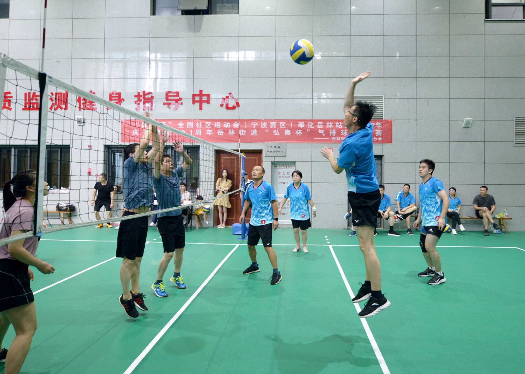 2024年奉化气排球比赛视频,奉化举行气排球a级赛