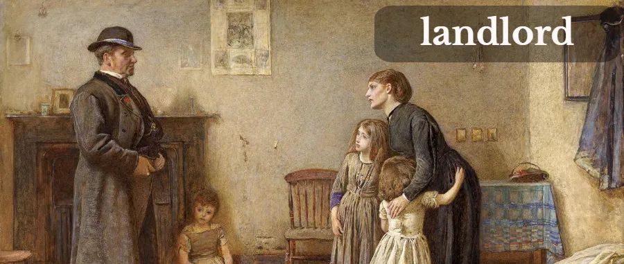 每日单词：landlord