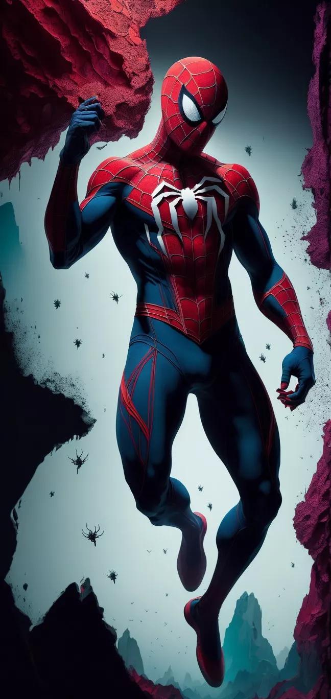 ai绘画日记,二次元动漫美图壁纸蜘蛛侠