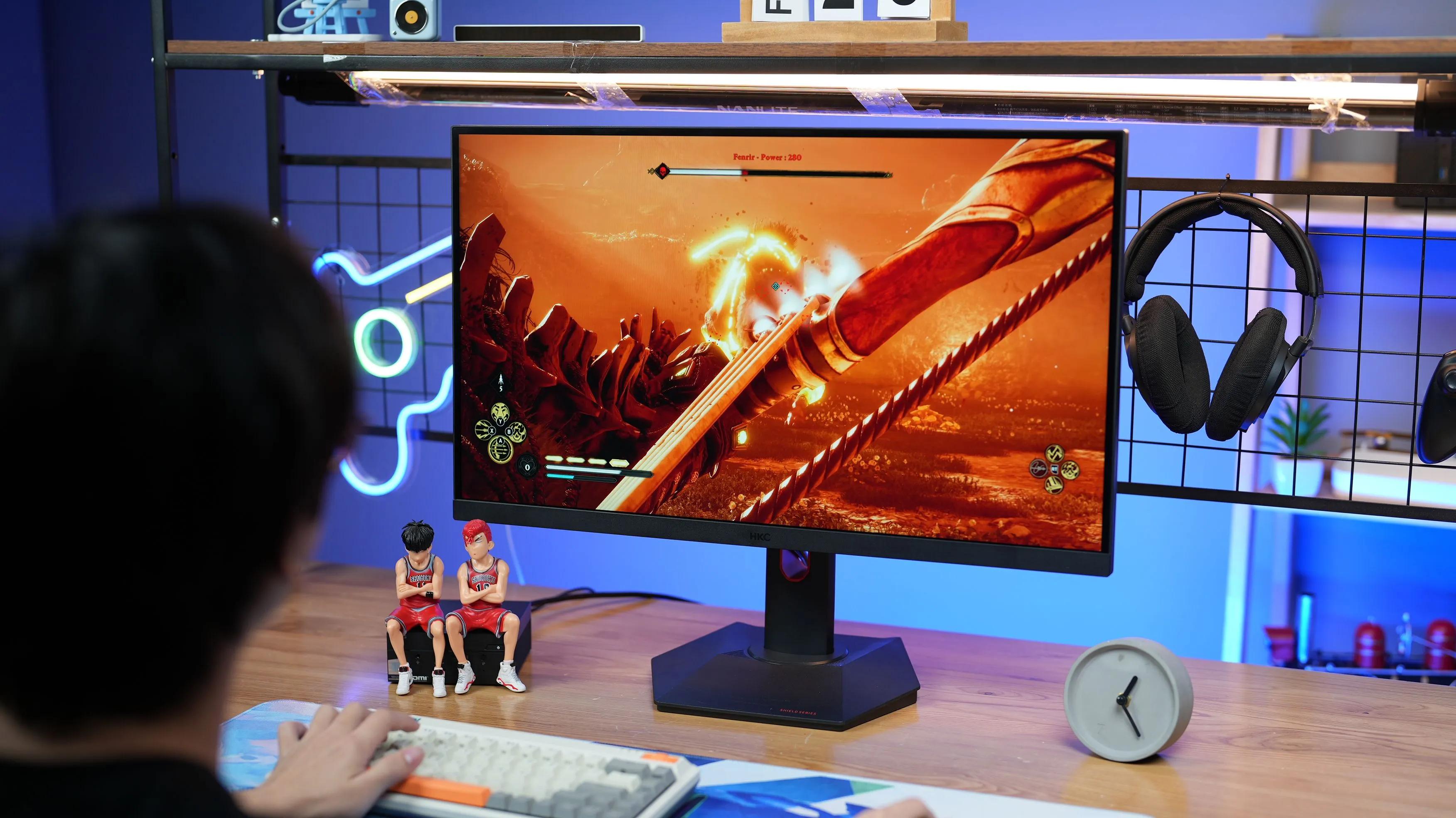 神盾显示器hkcmg27q,hkc神盾mg27q显示器180hz