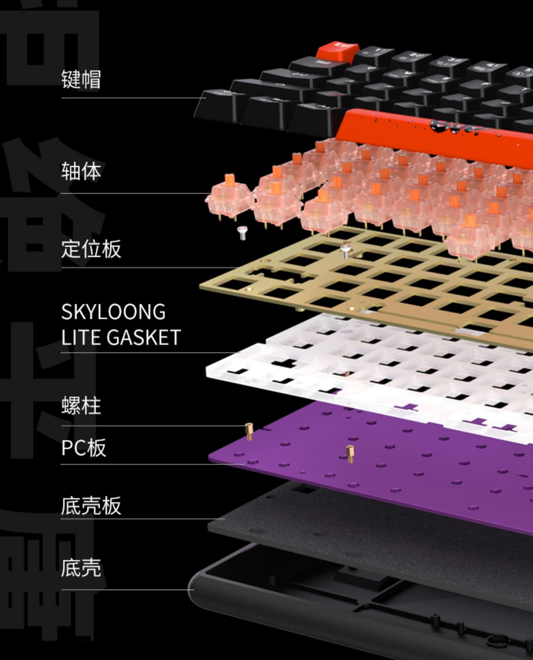客制化键盘怎么选轴,客制化键盘什么轴适合做大键