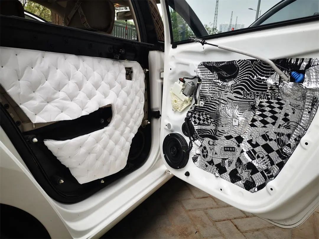 新款桑塔纳四门隔音喇叭升级,大众桑塔纳蜗牛喇叭升级