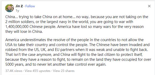 美版知乎中国和印度谁更强,美版知乎谈中国