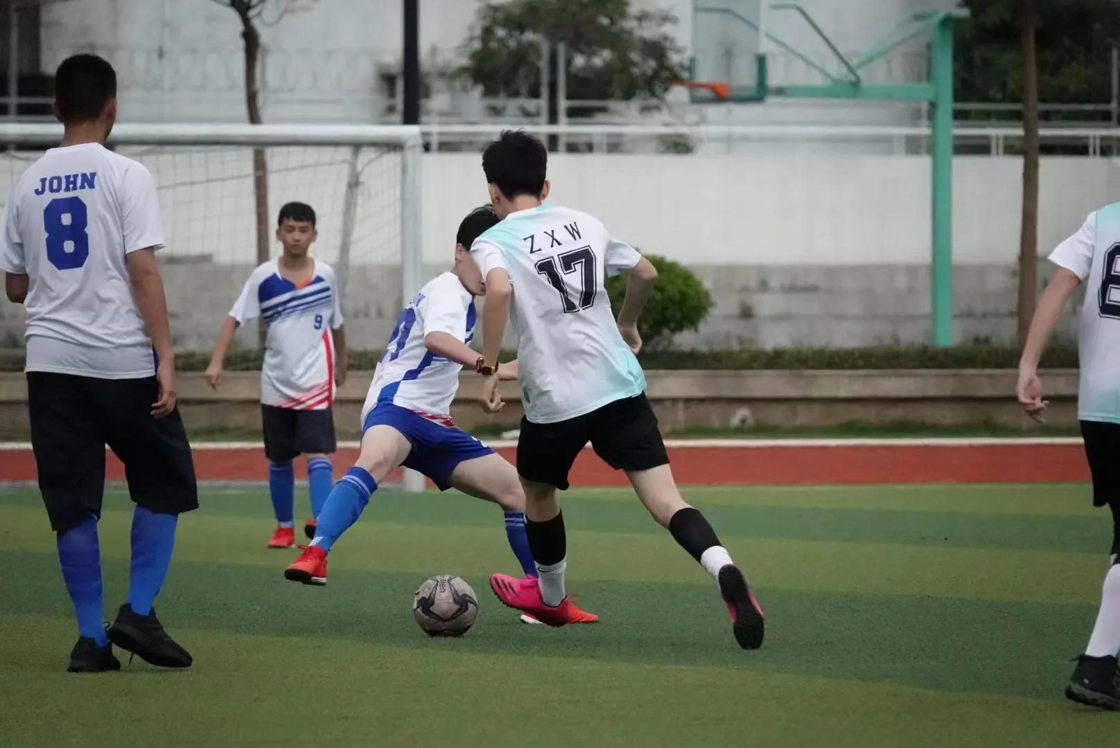 香港足球学校友谊赛,祈福英校港澳班