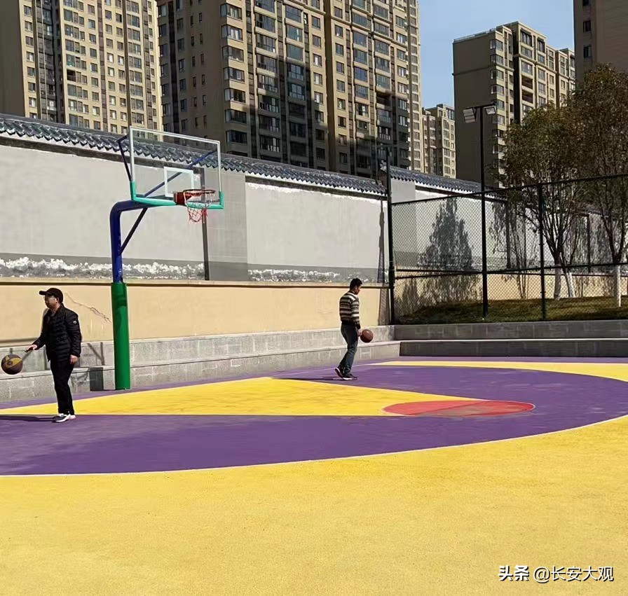 西安奥体中心室外篮球场,西安哪里的室外篮球场最出名