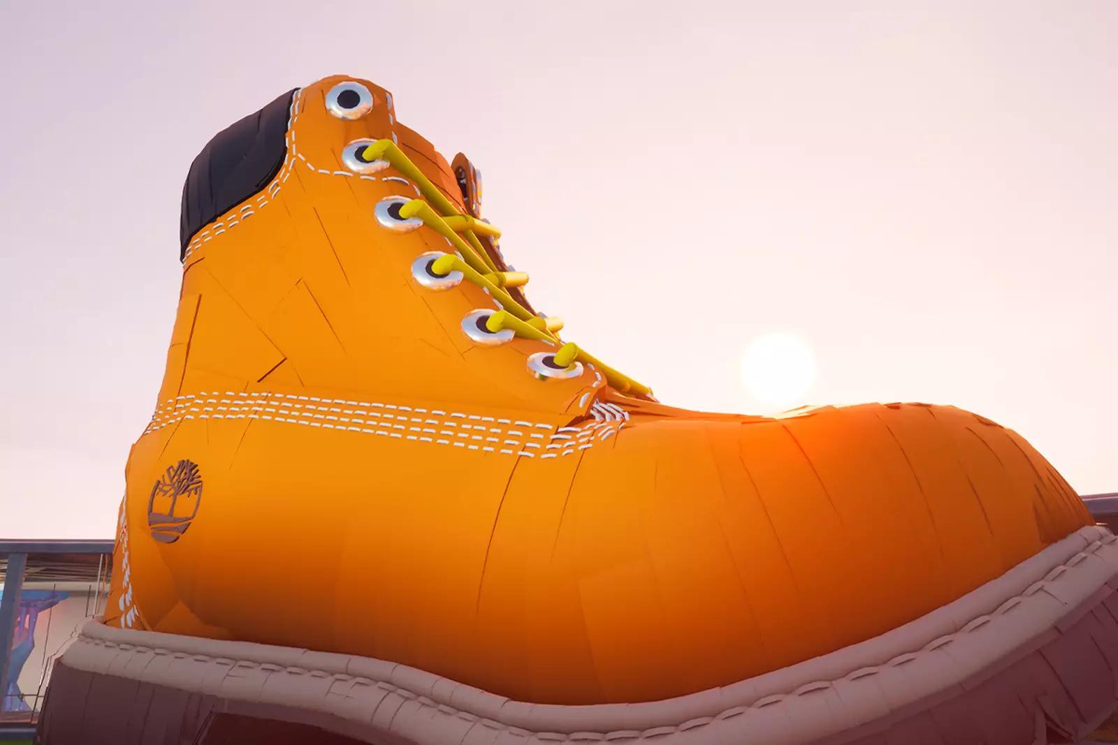 在TIMBERLANDMETABOOT中漫游未来虚拟世界FORTNITE